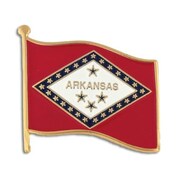 GLOBAL FLAGS UNLIMITED Arkansas US State Lapel Pin 204111